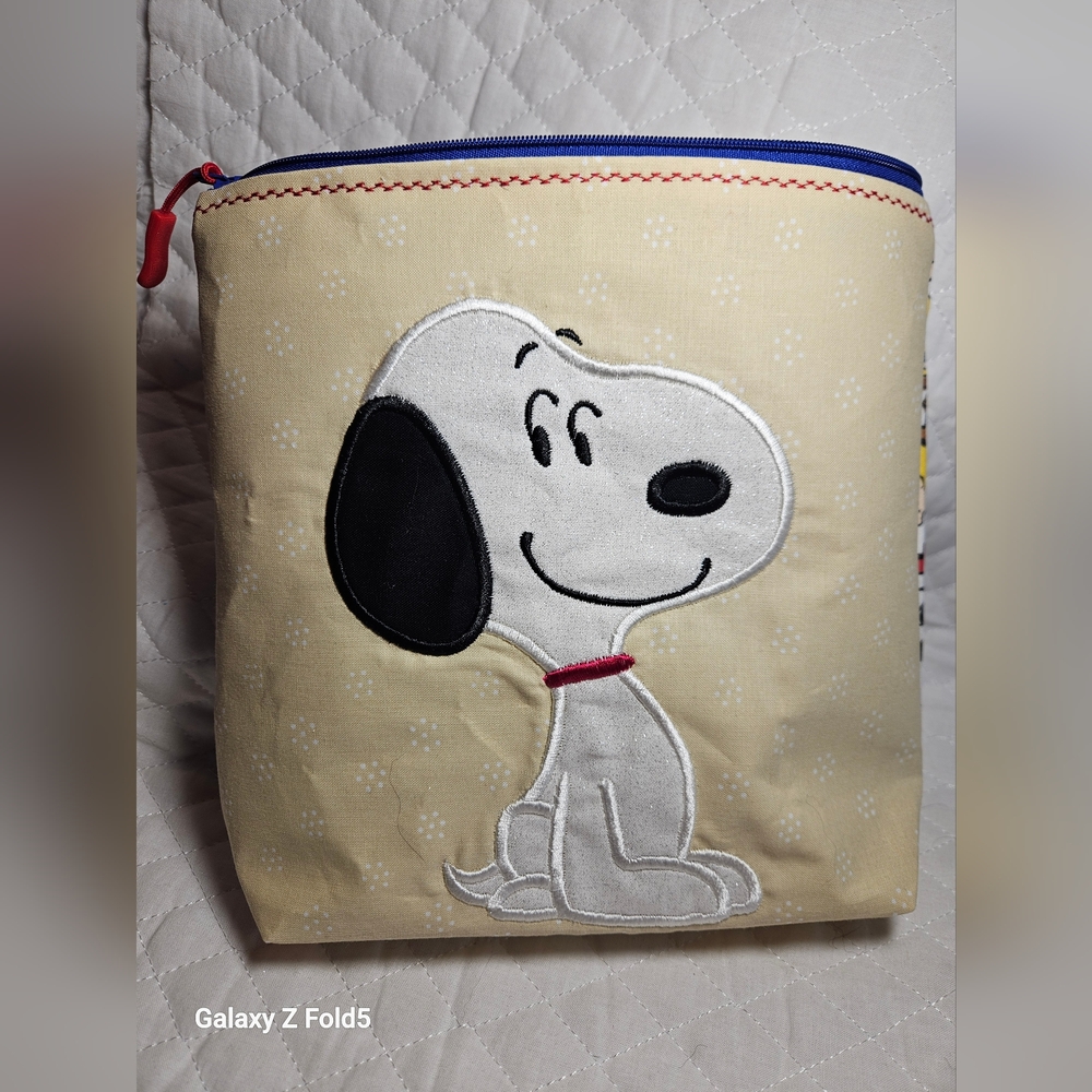 Snoopy Embroidered Pouch